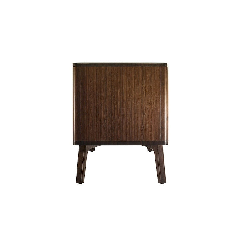 Bamboo Media Cabinet, Natural