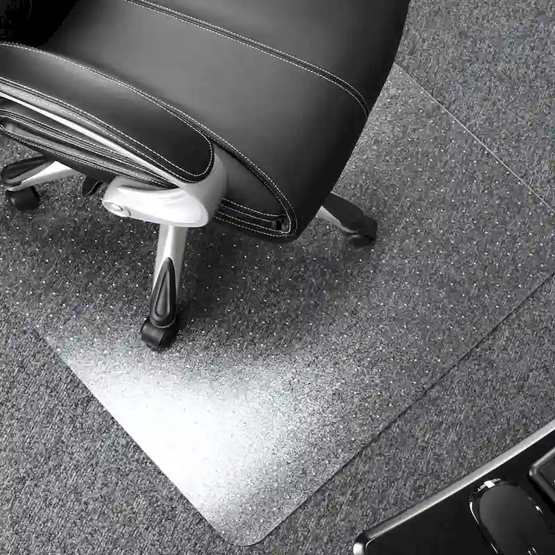 Polycarbonate Rectangular Chair Mat for Low Pile Carpets - 48 x 60