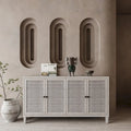 4-Door Wooden Cabinet Sideboard