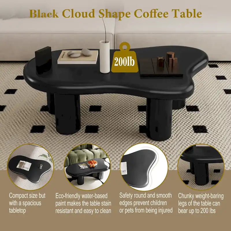 Cloud Shaped Coffee Table for Living Room